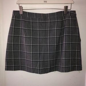 Plaid Skirt